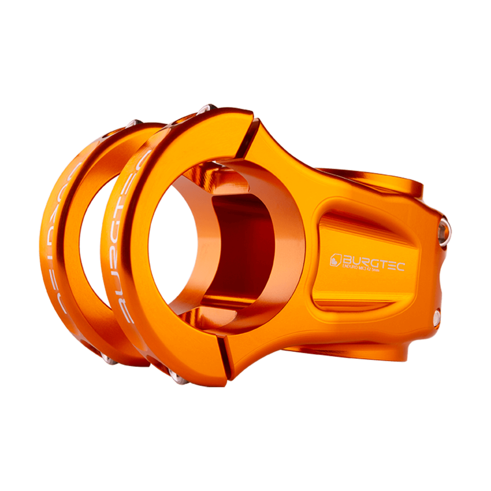 Burgtec Enduro MK3 Stem 35mm Length:50mm Iron Bro Orange