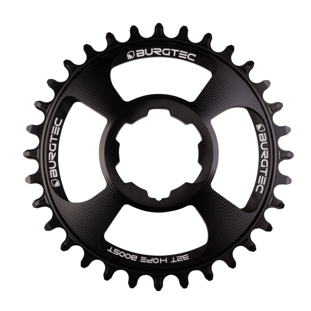 Burgtec Thick-Thin Chainring Hope Boost Direct 28T Black