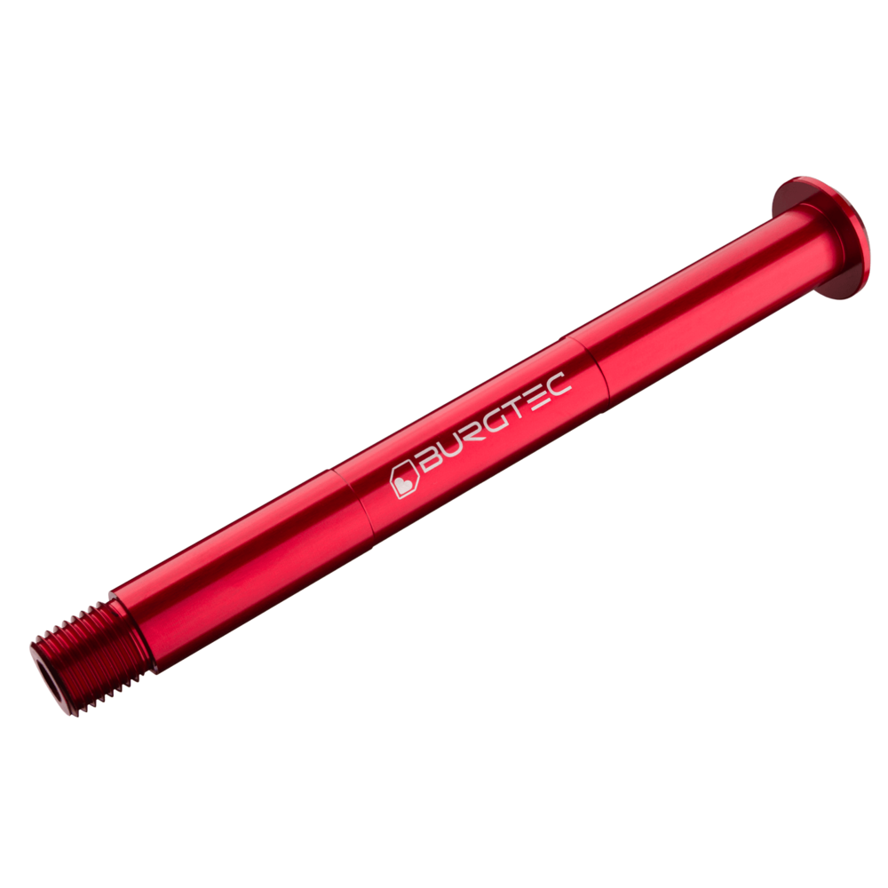 Burgtec Fox 15 x 110mm Boost Fork Axle Race Red