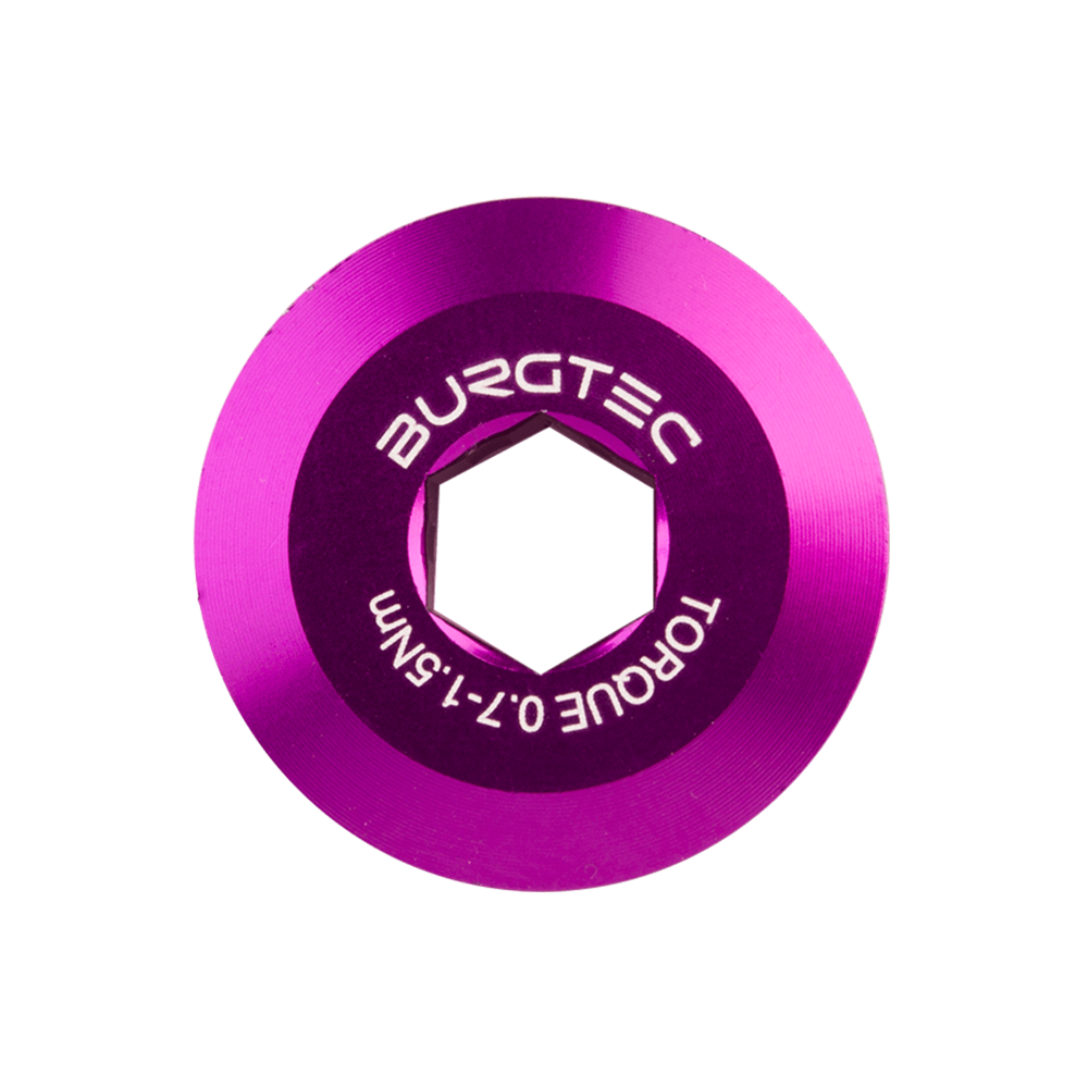 Burgtec Shimano Crank Bolt Purple Rain