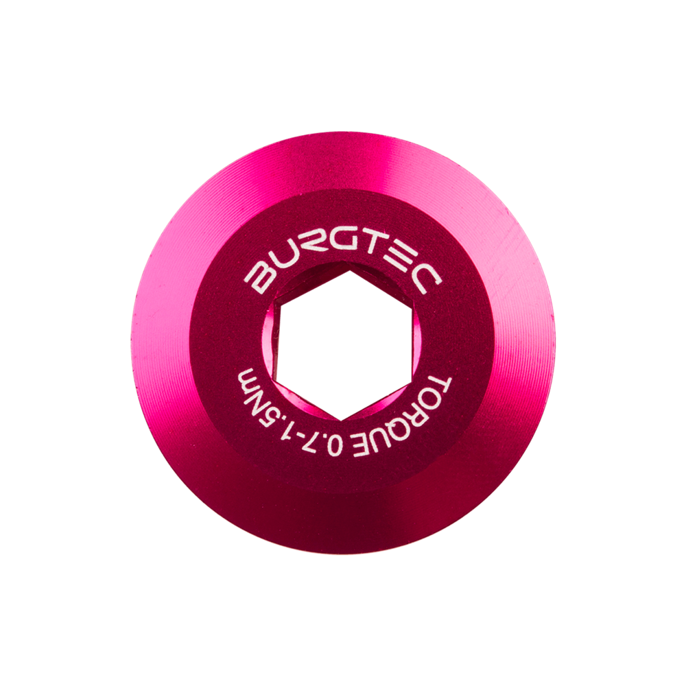 Burgtec Shimano Crank Bolt Toxic Barbie Pink