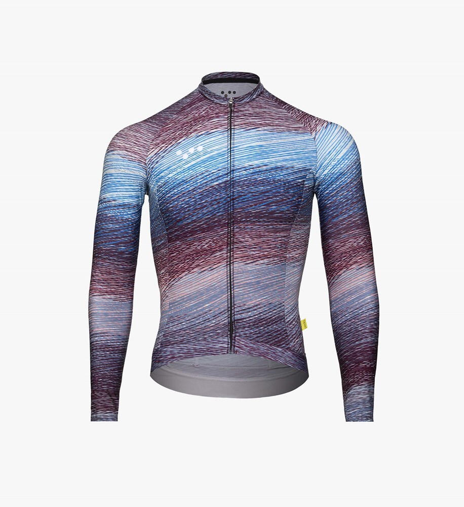 Pedla Mark Maker / Luxe Long Sleeve Jersey - Frost [Size: 2XL]