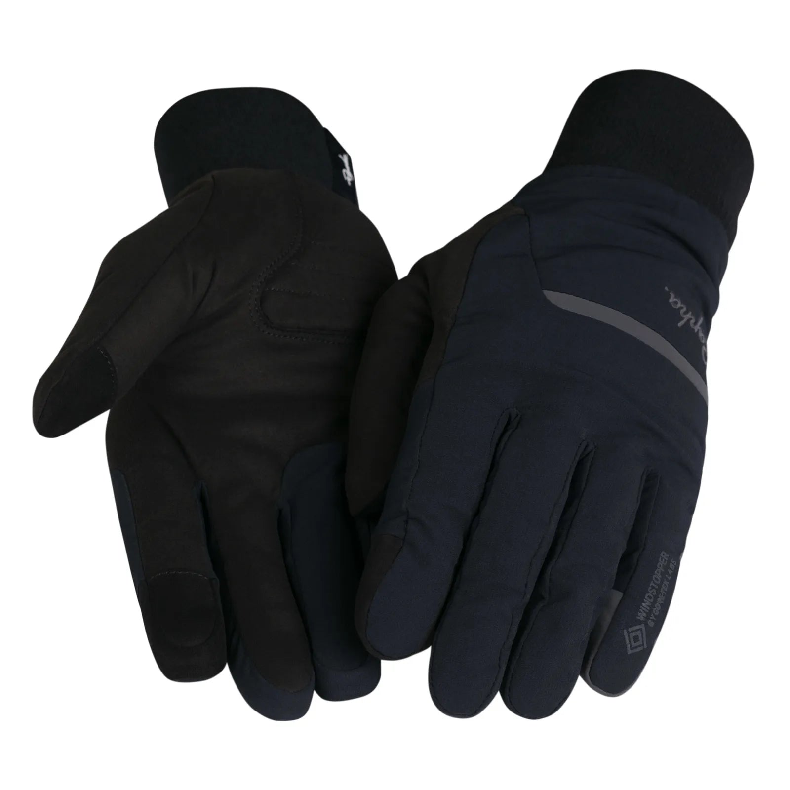 Rapha WINDSTOPPER Insulated Gloves Black/Grey Reflective [Size: S]