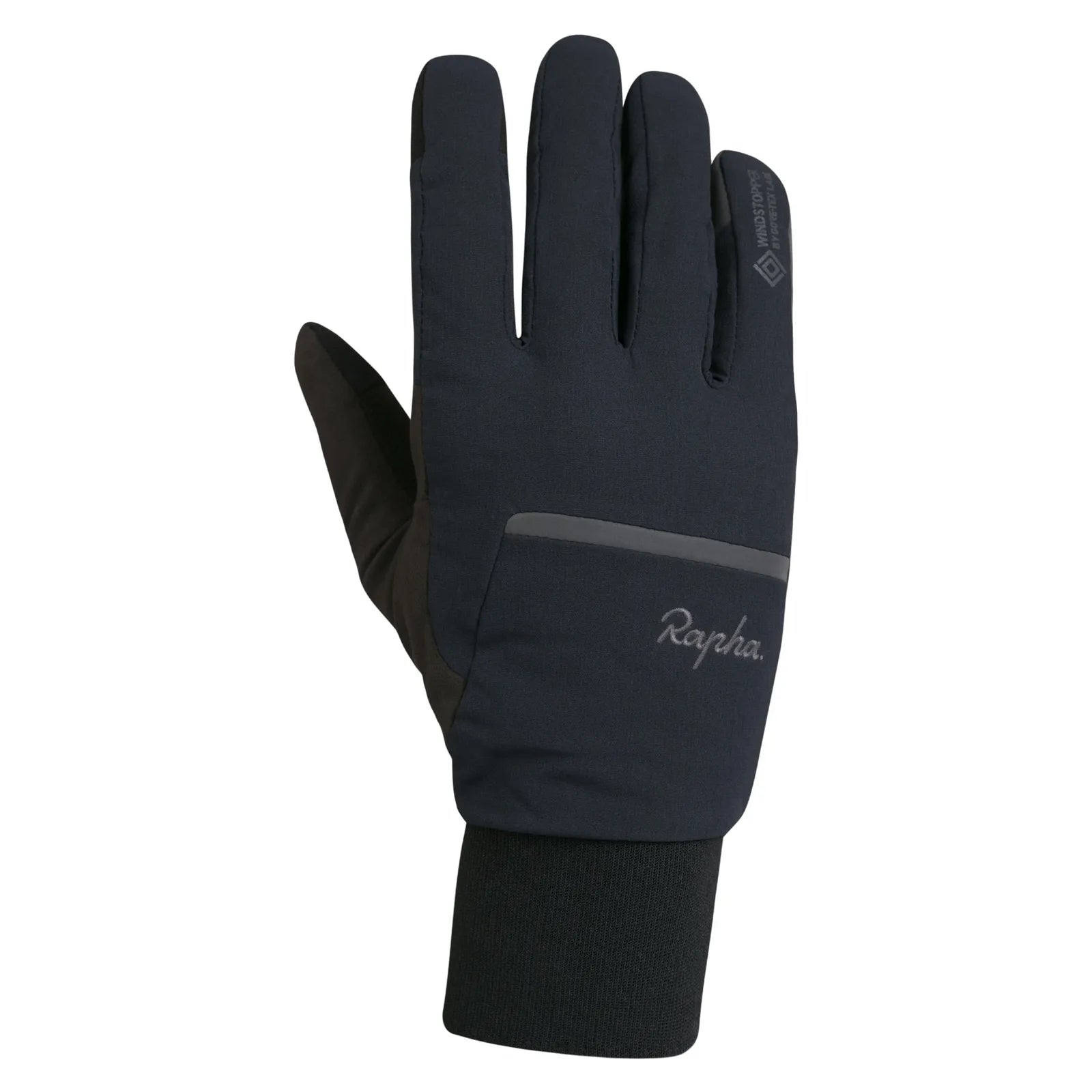 Rapha WINDSTOPPER Insulated Gloves Black/Grey Reflective [Size: S]