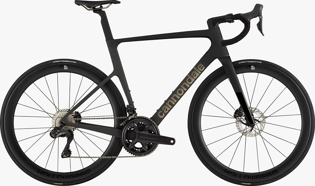 2023 Cannondale SuperSix Evo Hi-Mod Carbon 2 Road Bike [Colour: Black] [Size: S (51cm)]