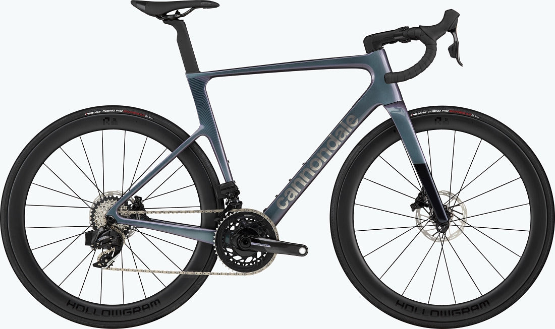 2023 Cannondale SuperSix Evo Carbon 1 Road Bike [Size: L (56cm)] [Colour: Mystique Gray]