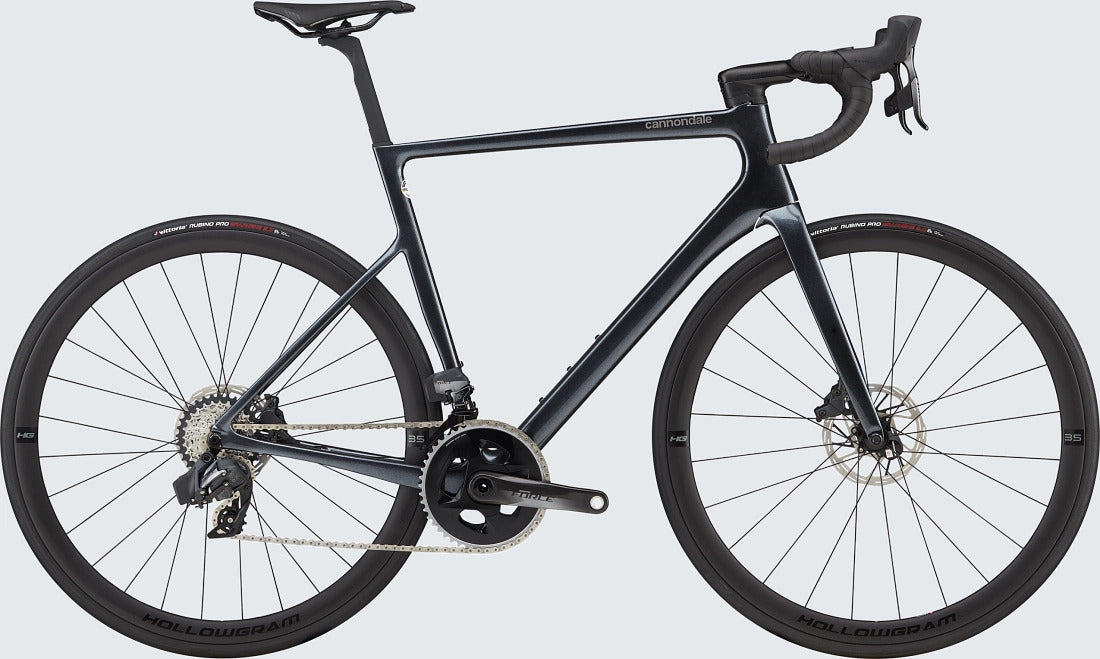 2022 Cannondale SuperSix Evo Carbon Disc Force AXS Aero Road Bike [Size: L (56cm)]