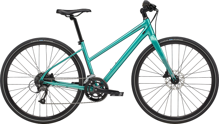 Cannondale 700 U Quick Disc 3 Remixte [Colour: Hybrid Turquoise] [Size: XS]