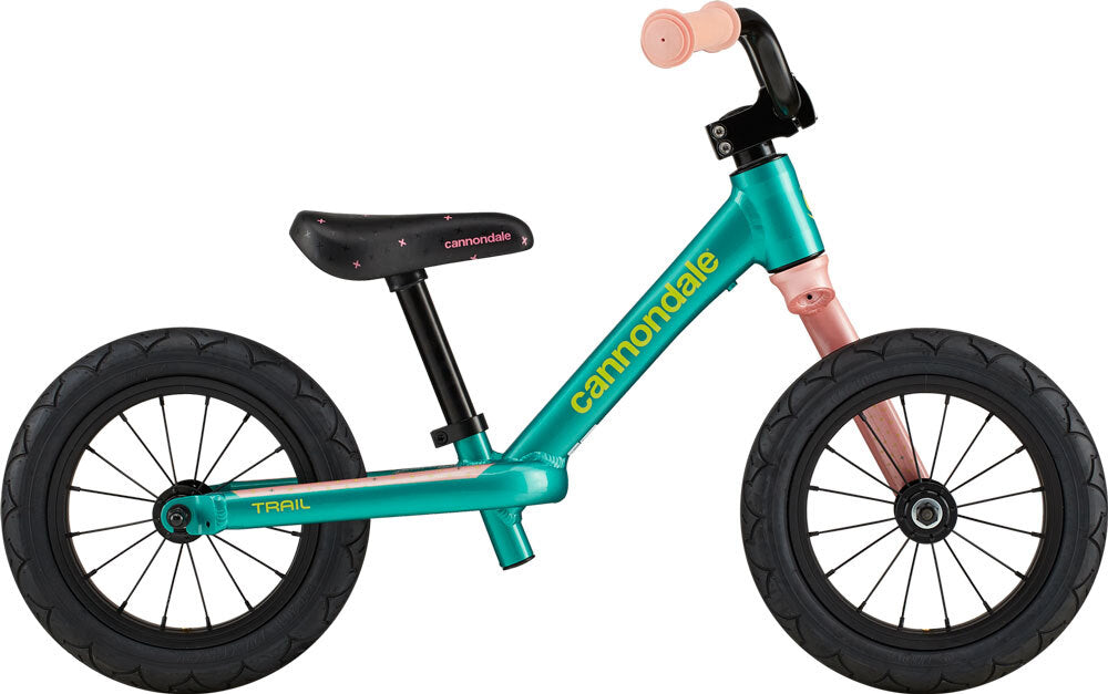 2021 Cannondale Kids Trail Girls Balance Bike [Colour: Turquoise] [Size: 12"]