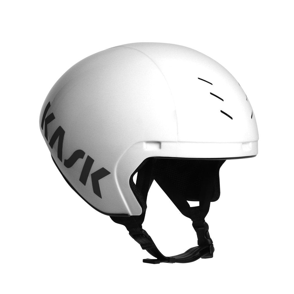 Kask Bambino Pro TT Helmet (No Visor) [Colour: White] [Size: M (55-58cm)]