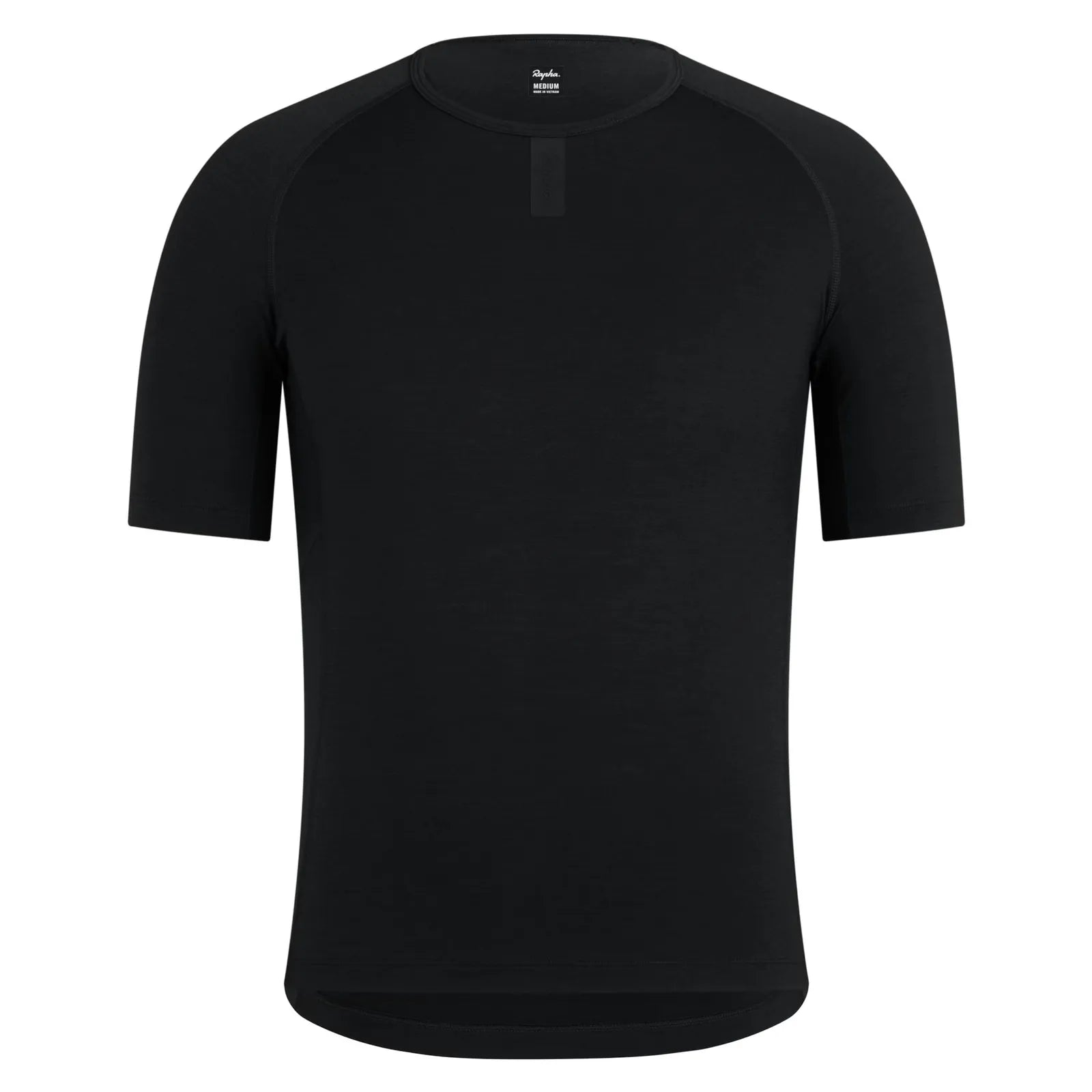 Rapha Merino Base Layer - Short Sleeve [Size: XL] [Colour: Black/Black]