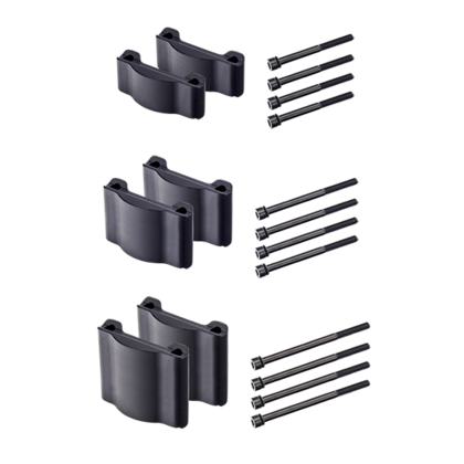 Controltech Falcon Tri Clip-on Aero Bar Spacer Set 2-piece 20mm Black