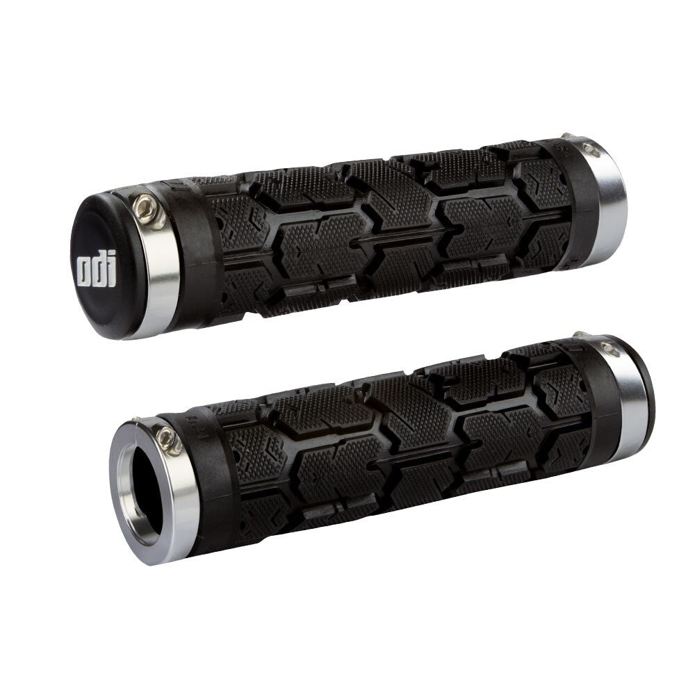 ODI Rogue MTB Lock-On Grip [Colour: Silver]