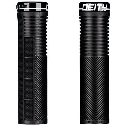 Deity Knuckleduster Lock On Grips [Colour: Black]