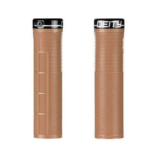 Deity Knuckleduster Lock On Grips [Colour: Gum]