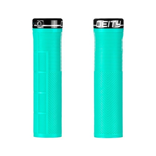 Deity Knuckleduster Lock On Grips [Colour: Mint]