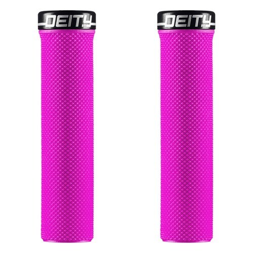 Deity Slimfit Lock-On Grips [Colour: Pink]