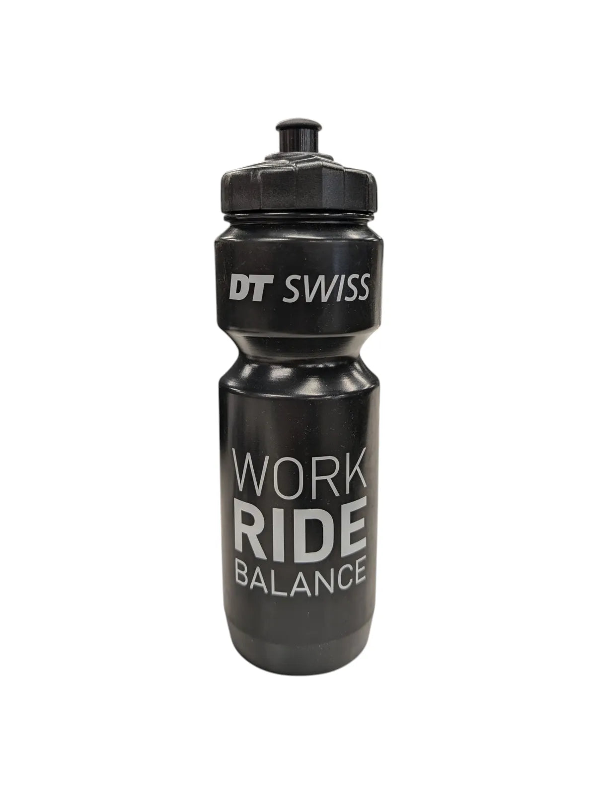 DT Swiss Water Bottle 750ml / Work-Ride-Balance [Colour: Black]