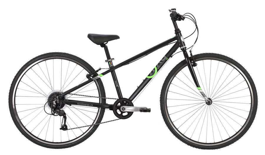 ByK E-620x9 Boys Bike Black/Neon Green L/XL