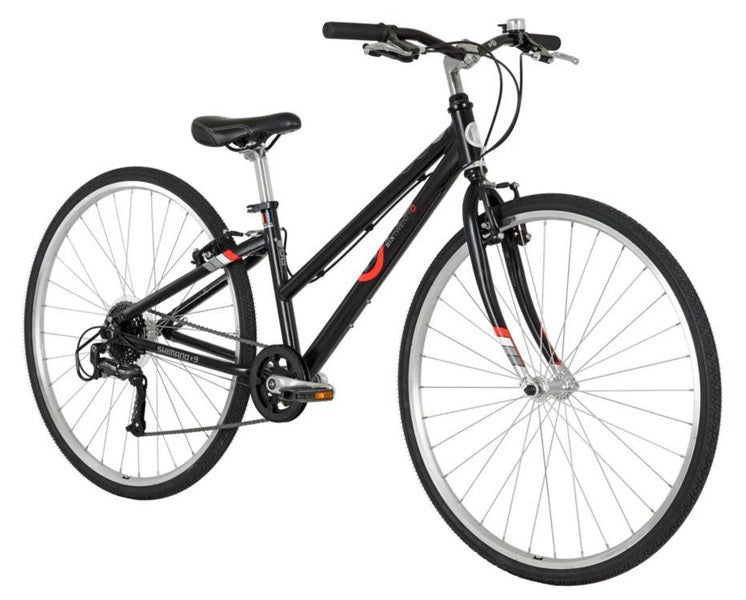 ByK E-620x9 Girls Bike Black/Neon Tangerine L/XL