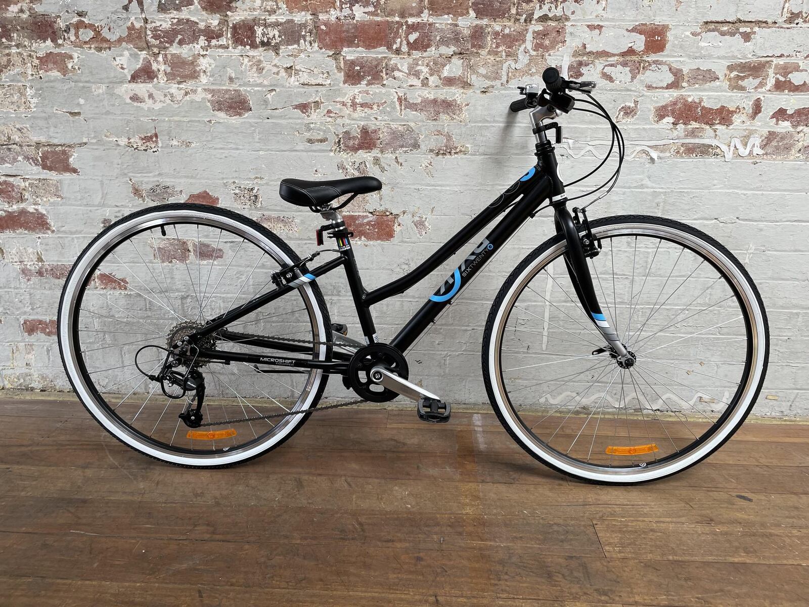 ByK E-620x9 Girls Bike [Colour: Black/Sky Blue] [Size: S/M]