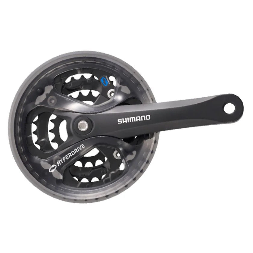 Shimano Acera FC-M361 175mm 42/32/22T Chain Guard Crankset Black