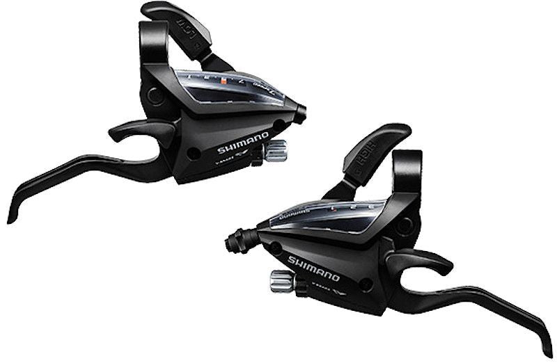 Shimano ST-EF500 EZ-Fire STI Set Altus 7-Speed Black 
