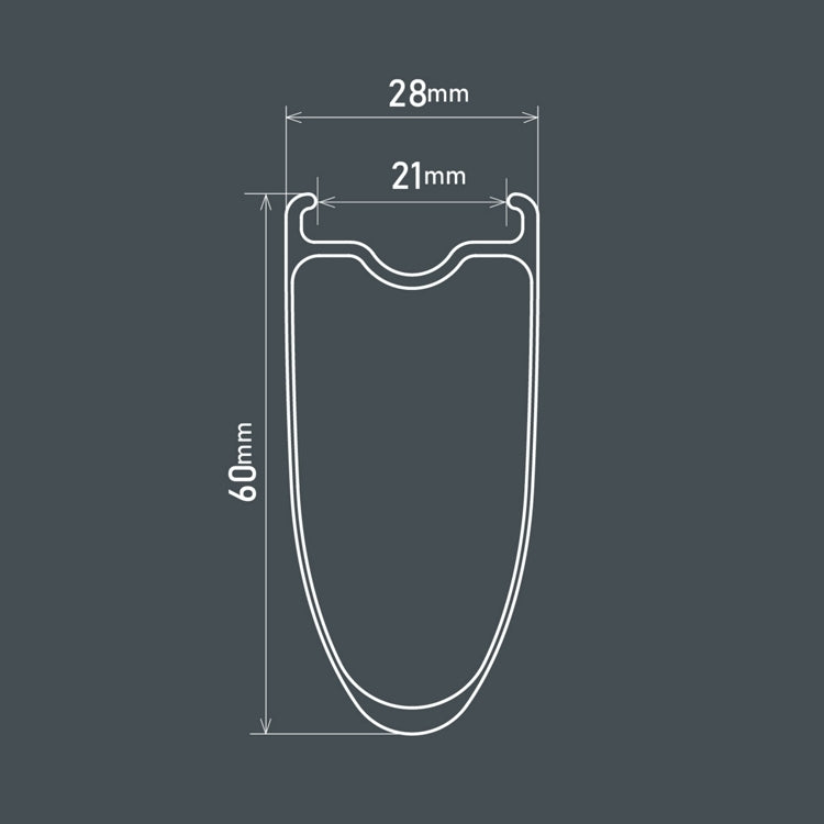 Shimano R9270-C60 Dura-Ace Tubeless Clincher 60mm Rear Wheel