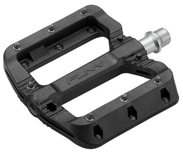 FUNN Pedal - BLACK MAGIC V1 [Colour: Black] [Pin Colour/Type: Black Pins]