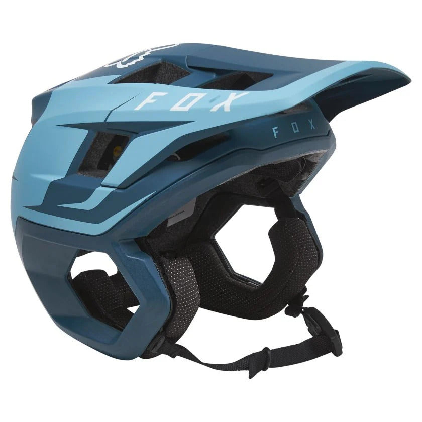 Fox Dropframe Pro Sideswipe MTB Helmet [Colour: Slate Blue] [Size: L (56-58cm)]