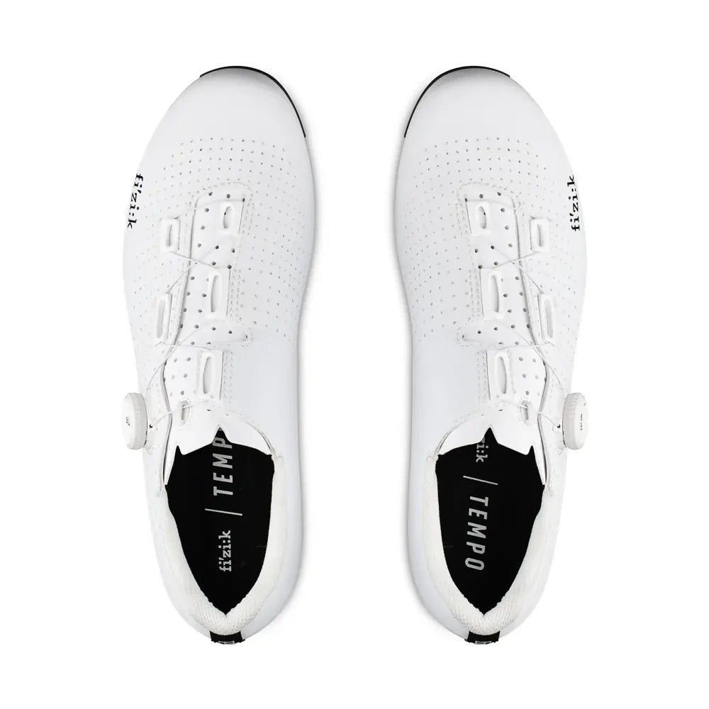 Fizik Tempo Decos Carbon Road Cycling Shoes [Size: EU 46] [Colour: White]