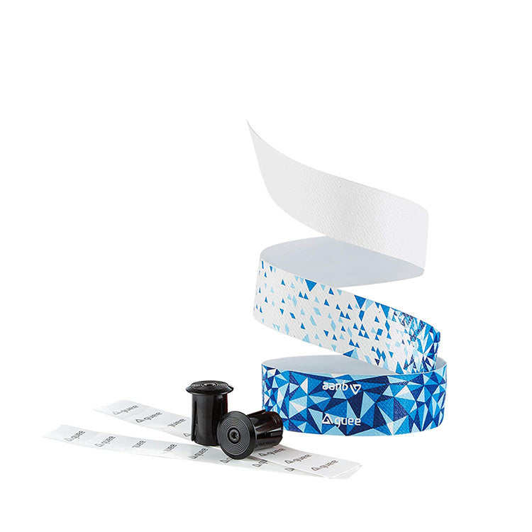 Guee SL Geo Bar Tape [Colour: White/Blue]