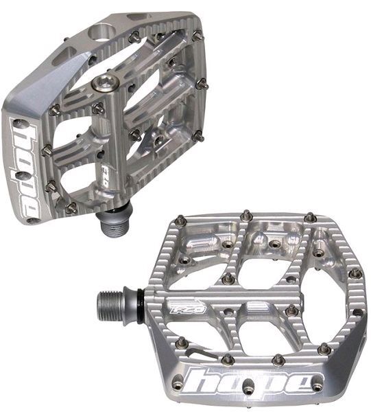 Hope F20 MTB Flat Pedals [Colour: Silver]