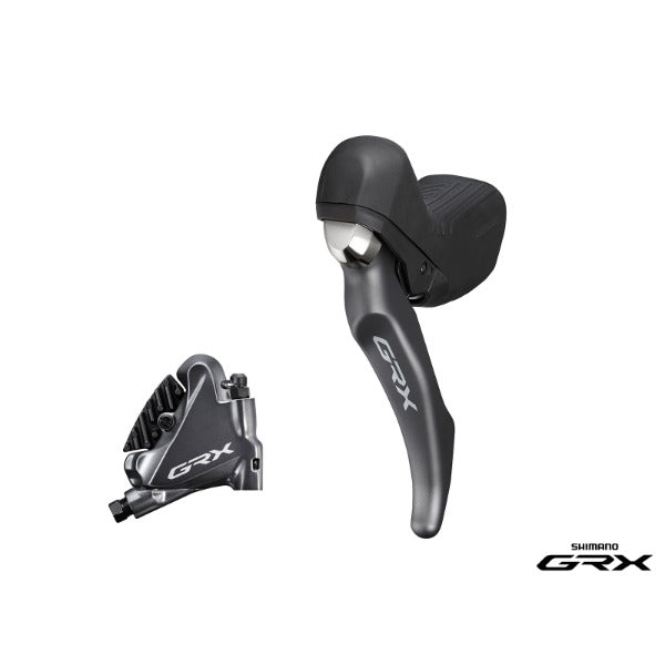 Shimano BL-RX810 LEVER L.H w/BR-RX810 REAR DISC Brake RESIN PAD W/FIN