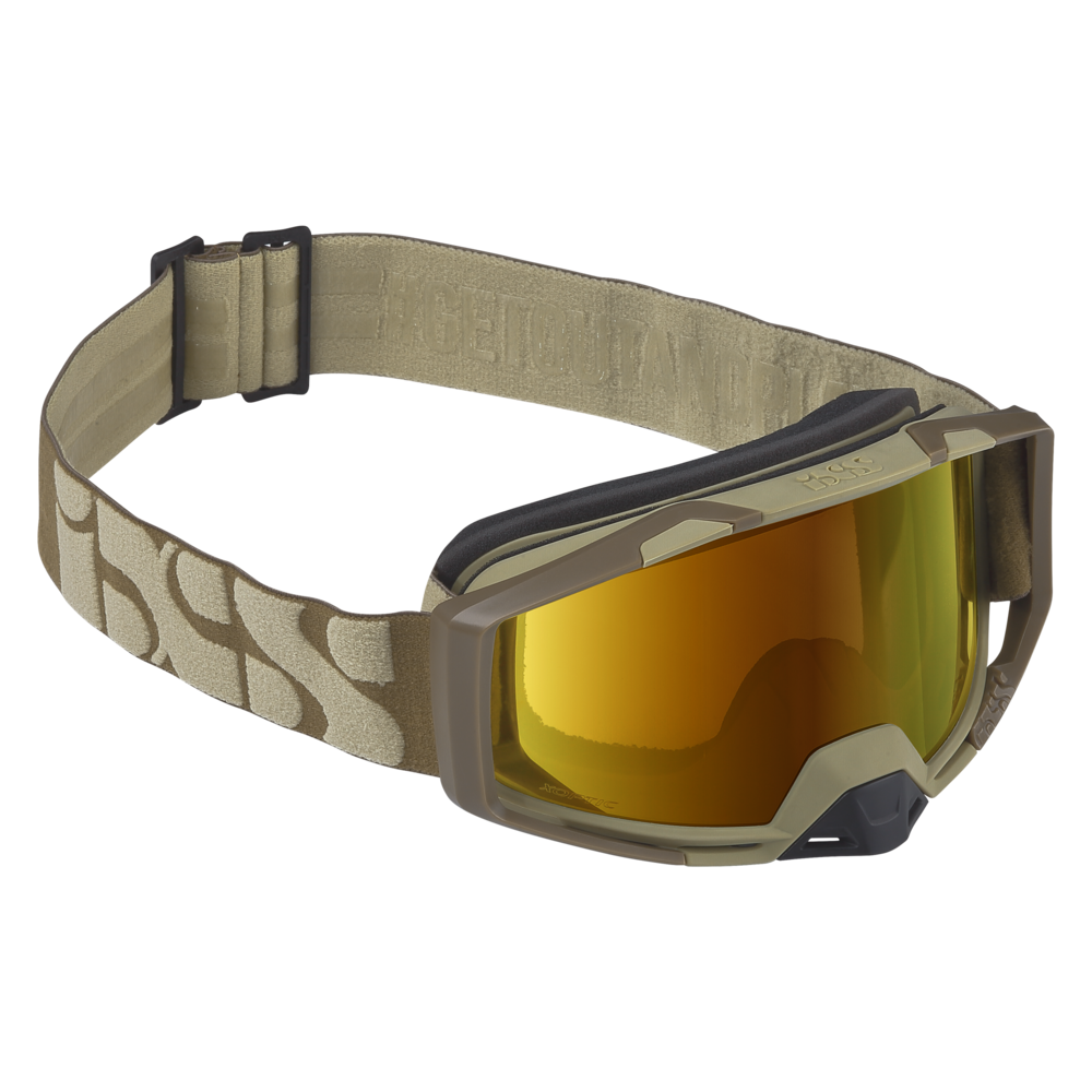 iXS Goggles Trigger Frame:Camel Lens:Mirror Gold