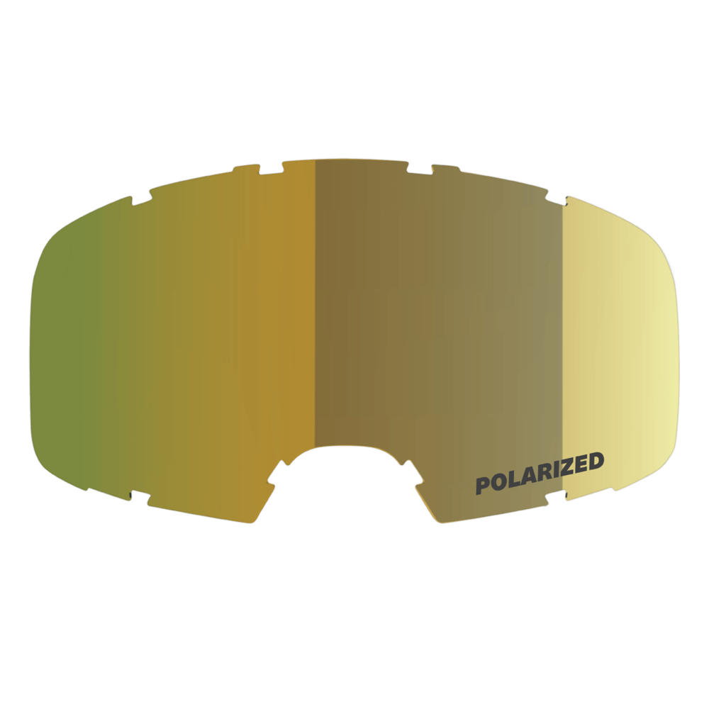 iXS Goggles Lens Polarized Amber Mirror Gold