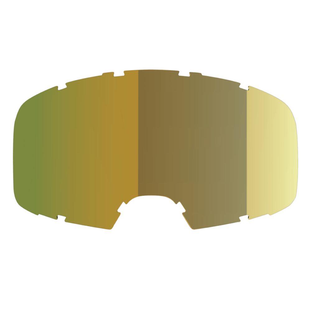 iXS Goggles Lens Single Smoke Mirror Gold