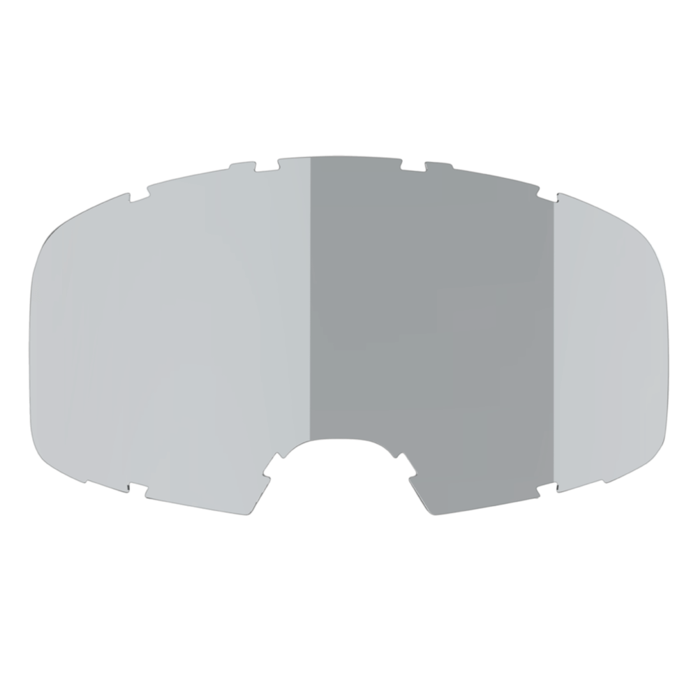 iXS Goggles Lens Single Smoke Mirror Silver