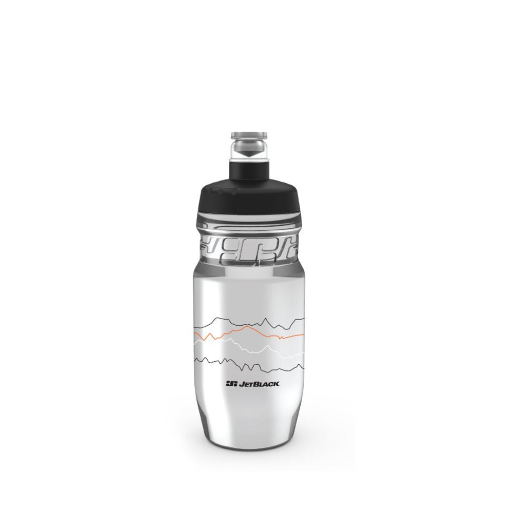 JetBlack Icon Bottle [Size: 600ml] [Colour: Clear w/Black Lid]
