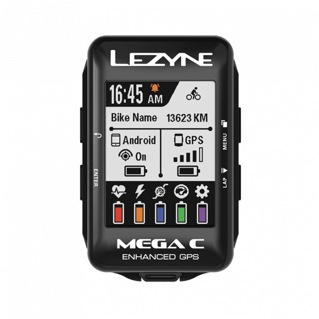 Lezyne Mega C GPS Cycling Computer