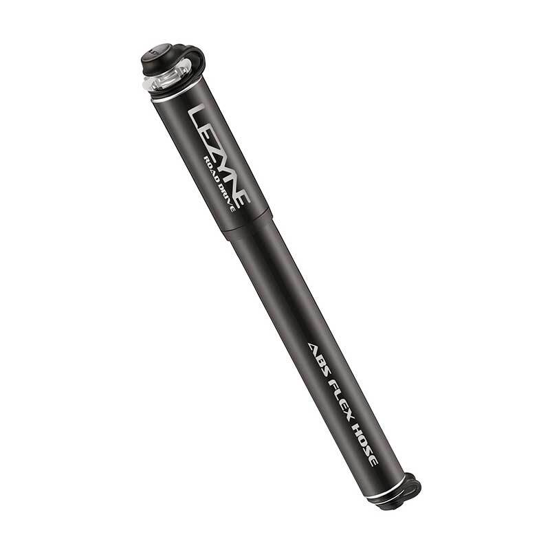 Lezyne Road Drive High Pressure Hand Pump Max 160 psi / 11 bar [Size: Large] [Colour: Black]