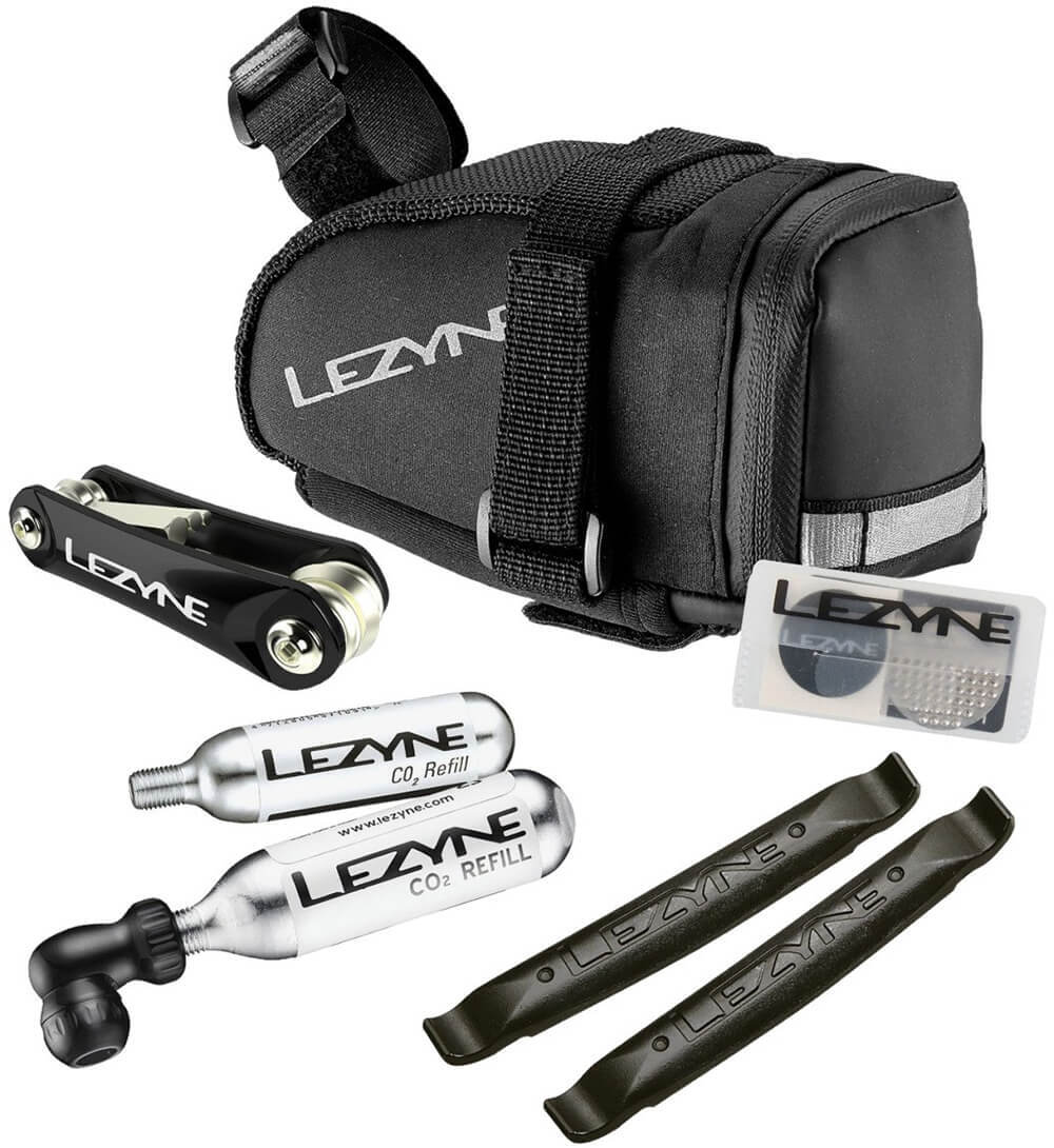 Lezyne M-Caddy Loaded Saddle Bag w CO2 and Tools