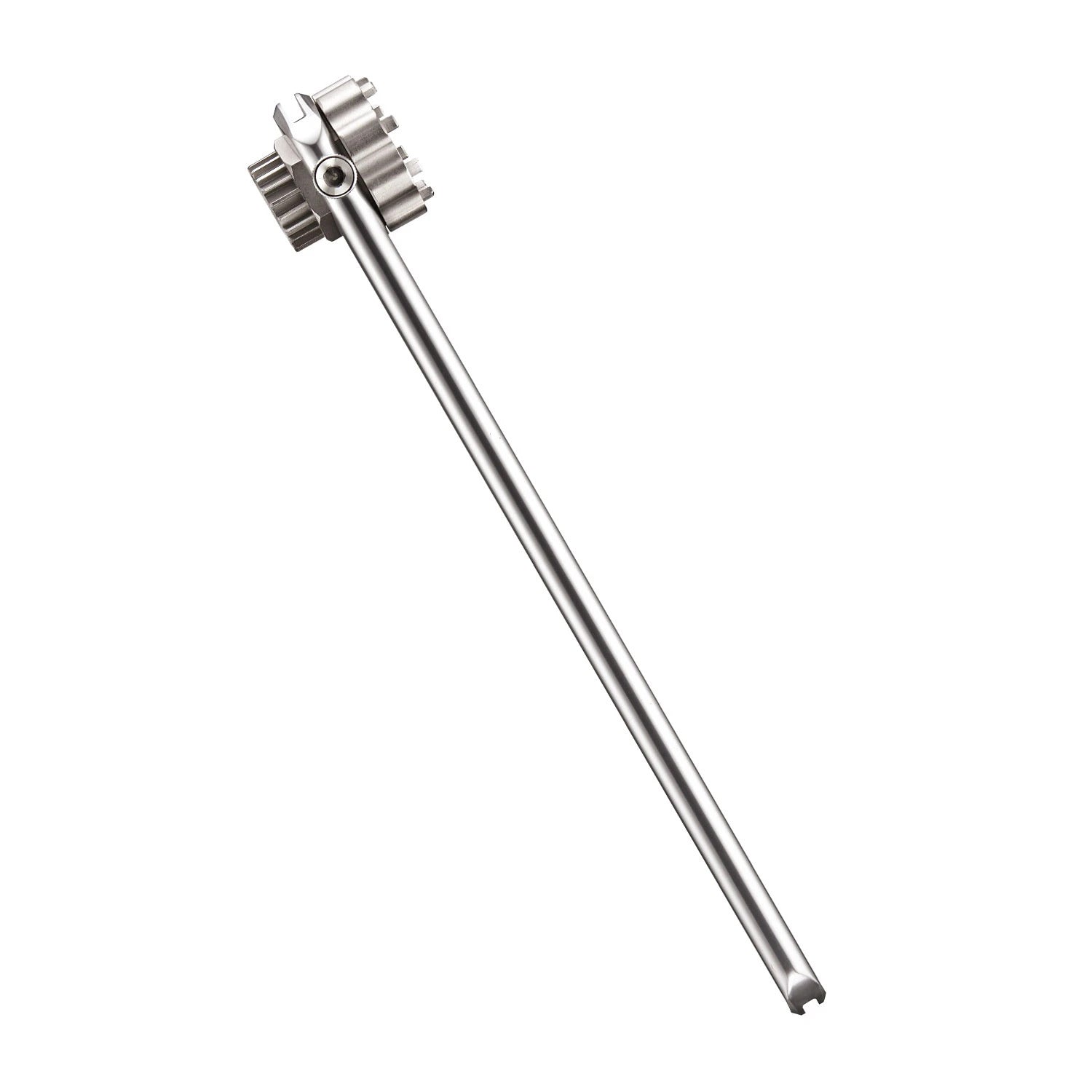 Lezyne CNC Alloy 32mm Hex Rod - Silver