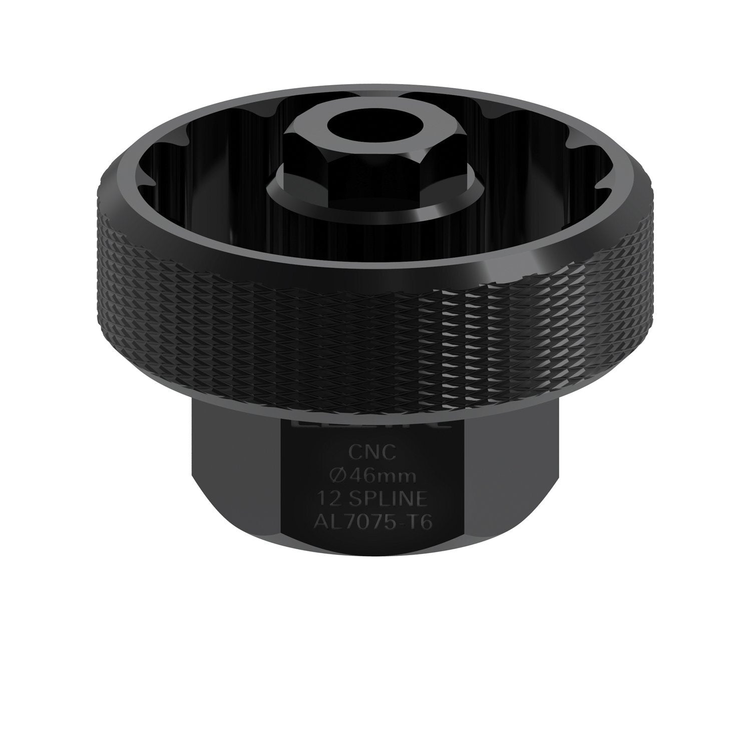 Lezyne CNC Alloy Bottom Bracket Tool [Size: 46mm BB Cup x 12mm Spline]