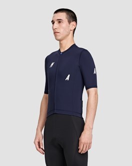 MAAP Training Jersey Short Sleeve [Colour: Navy] [Size: S]