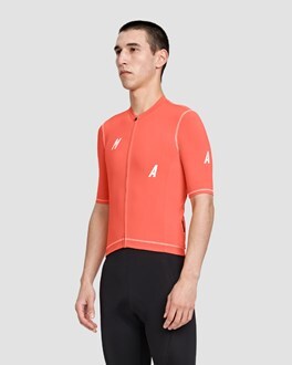 MAAP Training Jersey Short Sleeve [Colour: Flame] [Size: XS]