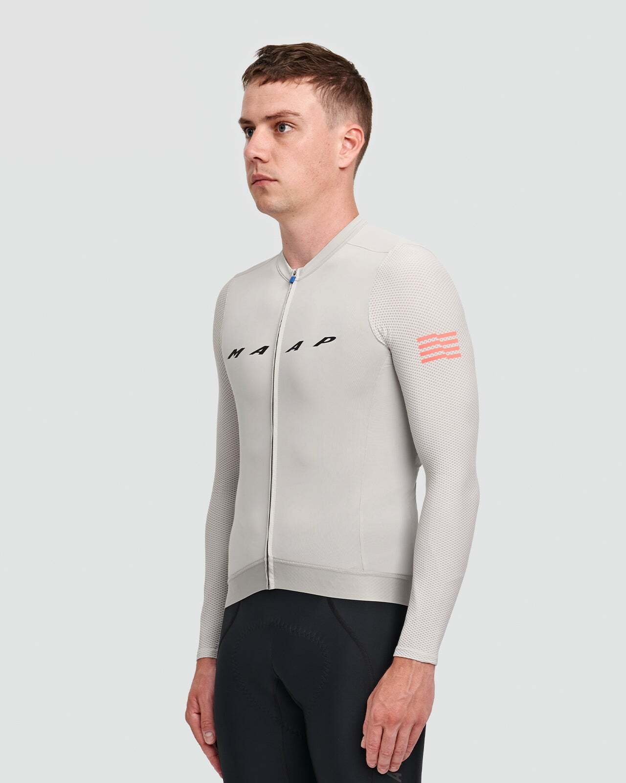 Maap Evade Pro Base Long Sleeve Jersey [Colour: Fog] [Size: XL]