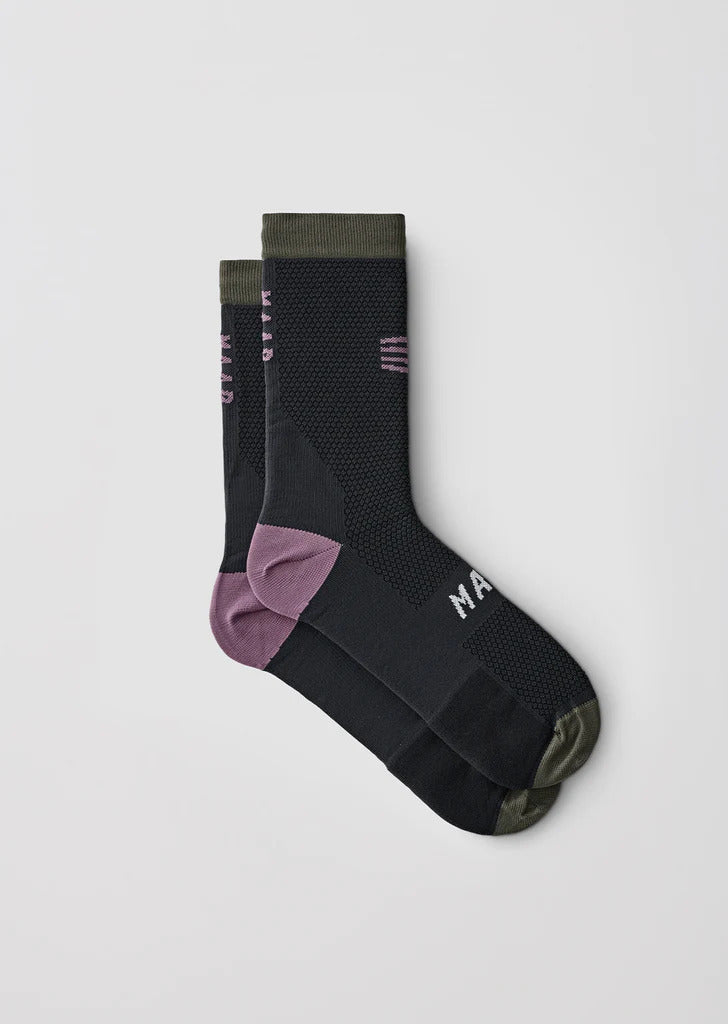 MAAP Sphere Pro Air Socks [Colour: Black/Olive] [Size: S/M]