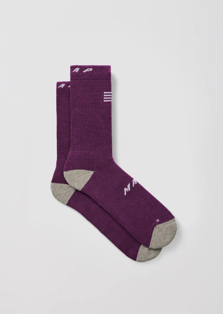 MAAP Evade Sock [Colour: Dark Plum] [Size: S/M]