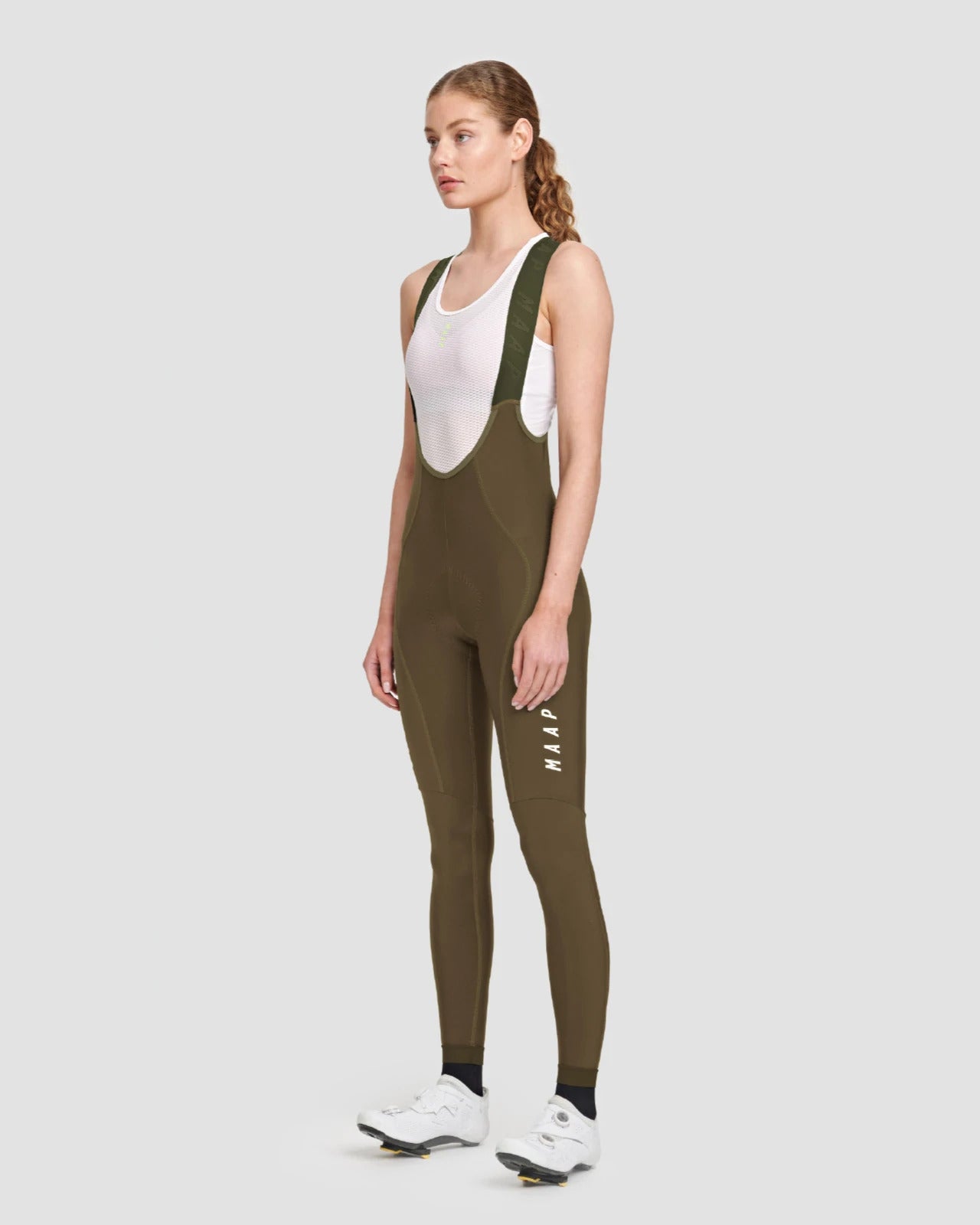 MAAP Women's Team Evo Thermal Bib Tight [Colour: Olive Drab] [Size: XS]